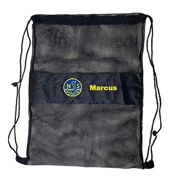 Meshbag Black blue