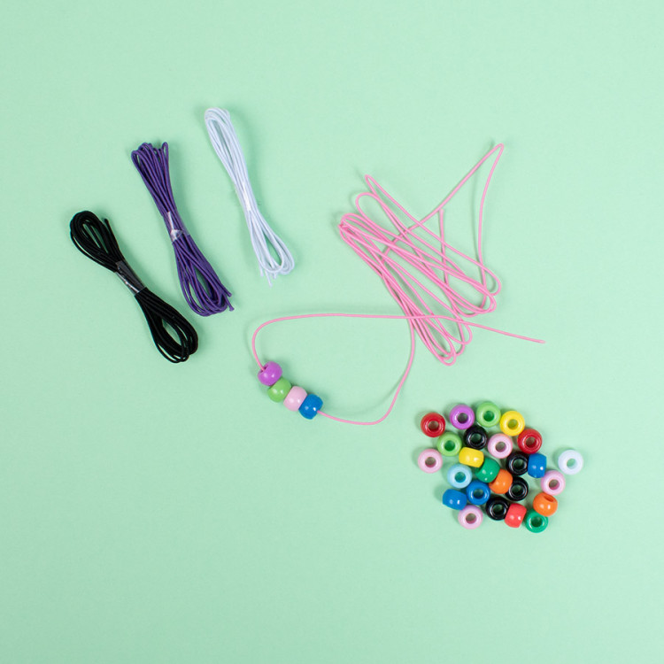 Elastiska snoddar 4 st Ø 1 mm - 2