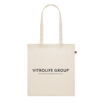 Recycled cotton shopping bag