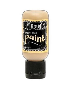 Dylusions Paints 29ml Flip Cap Bottle -Vanilla Custard