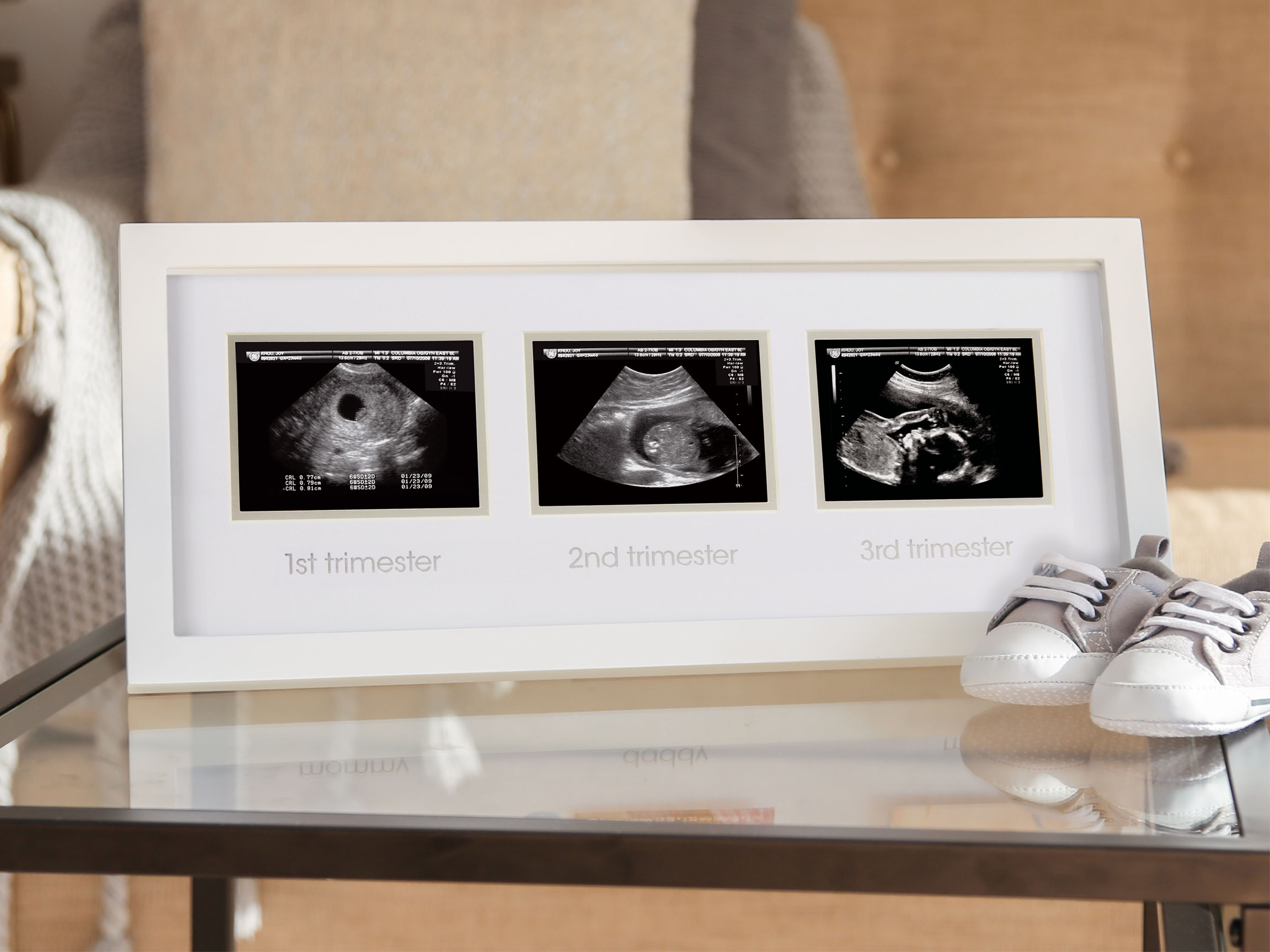 Pearhead Trimester Sonogram Frame - 2