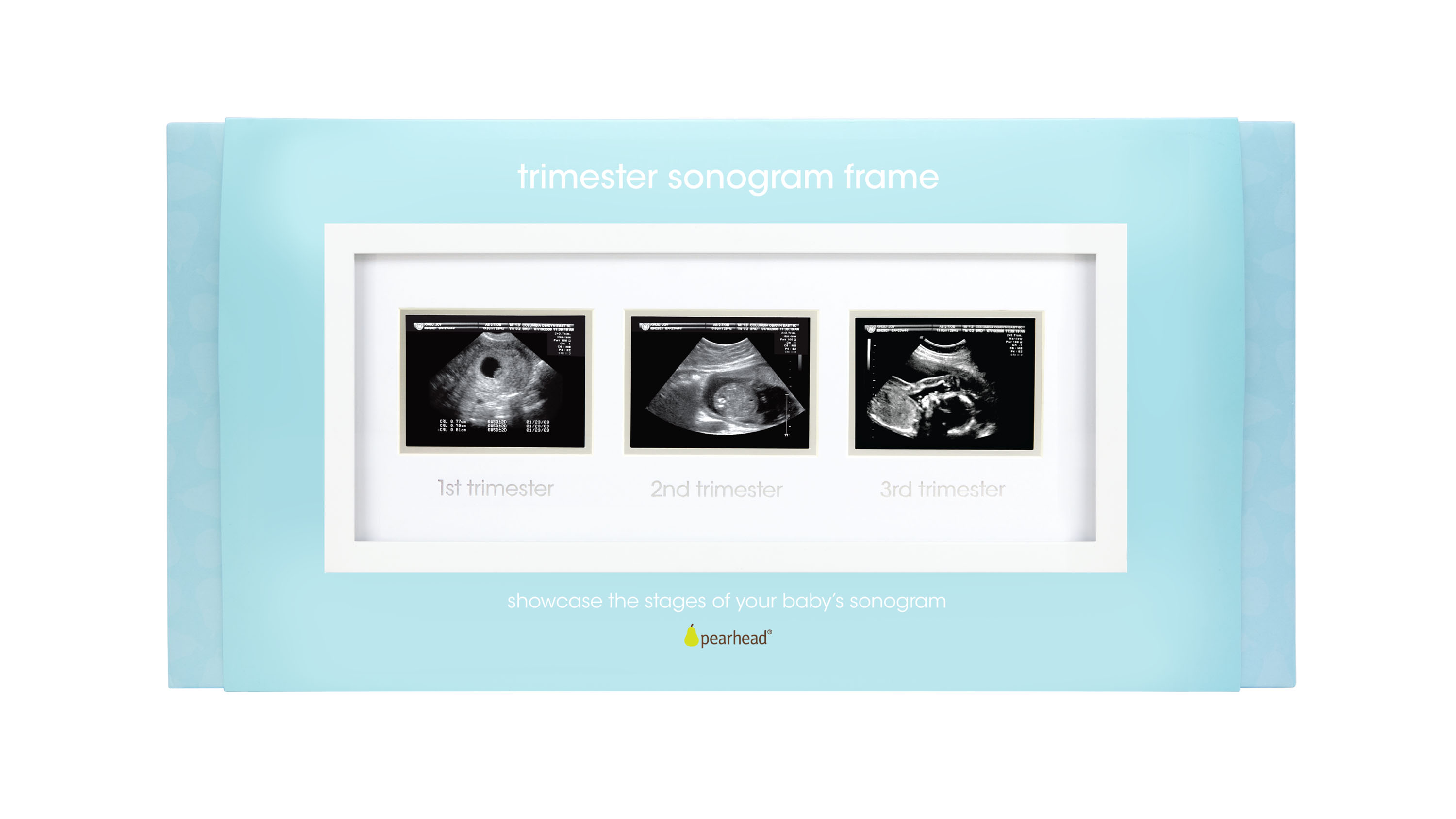 Pearhead Trimester Sonogram Frame - 3