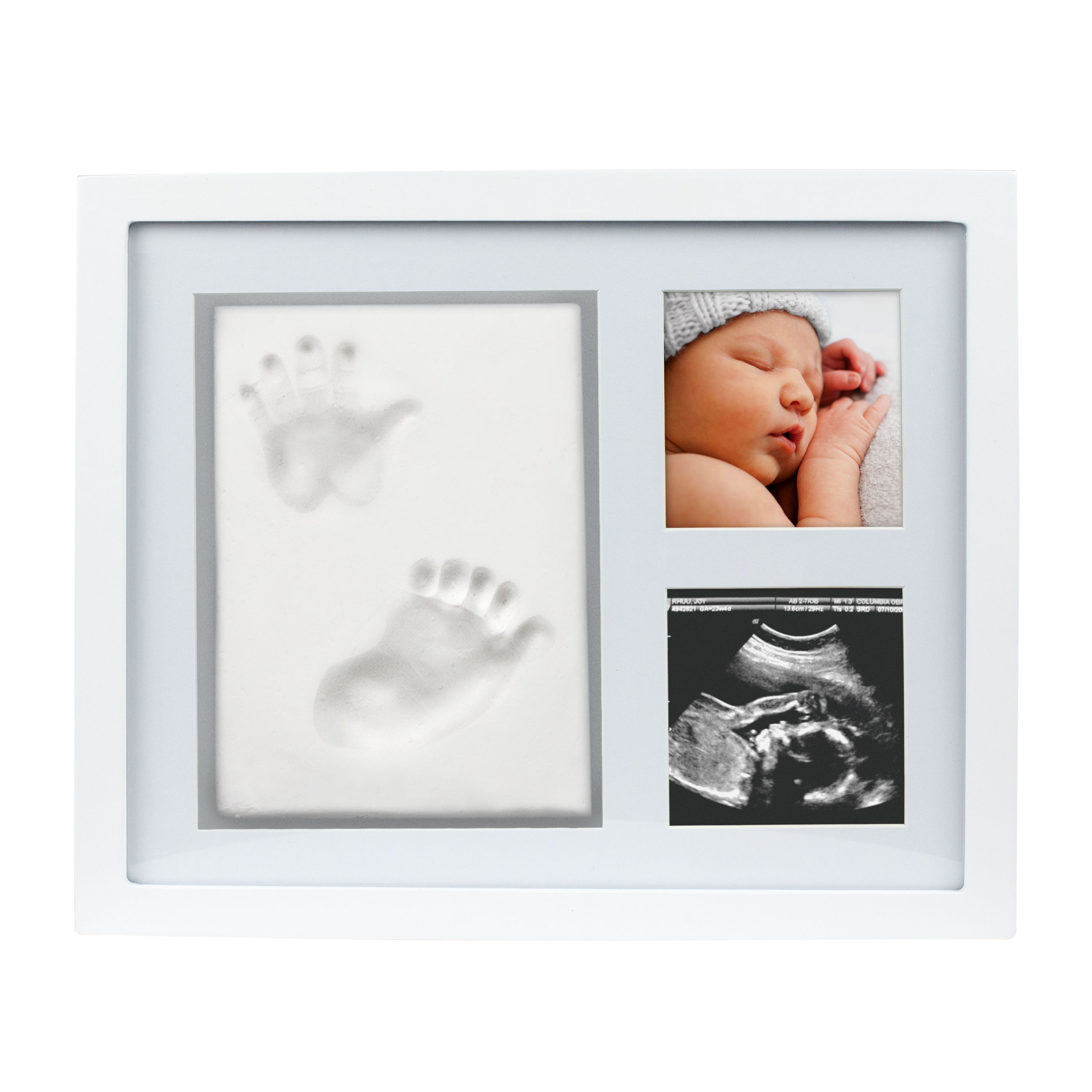 Pearhead Babyprints Keepsake Three Mat Opening Frame - Closed Box