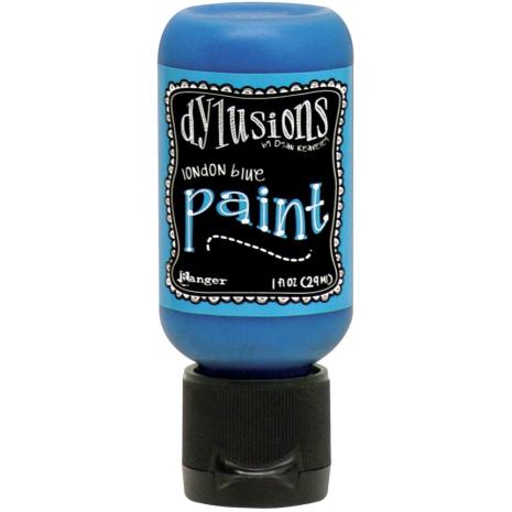 Dylusions Paints 29ml Flip Cap Bottle -London Blue