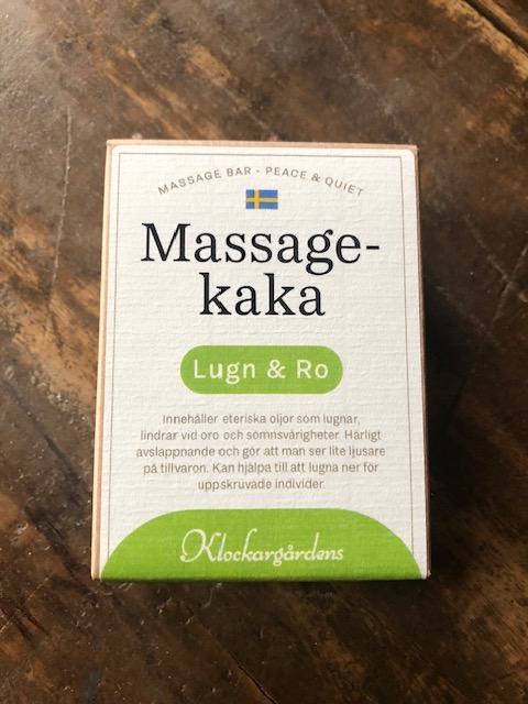 Massagekaka, Lugn & ro - Klockargårdens