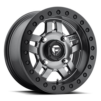 Fuel Anza 15x7" Beadlock fälg Gun Metal 4/156 