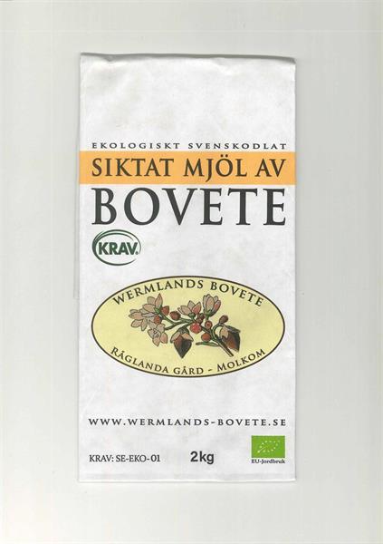 Bovetemjöl siktat 2 kg