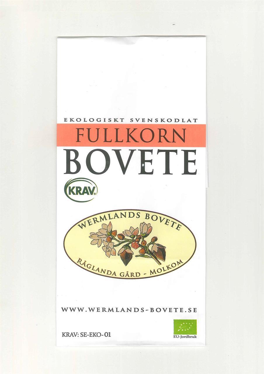 Bovetemjöl fullkorn 2kg