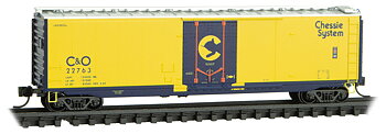 Boxcar 50' w plug door C&O #22763