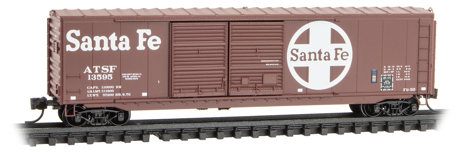 ATSF 50' Std Box Car #13595