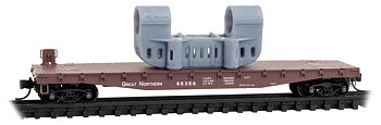 Flatcar w load GN #65536