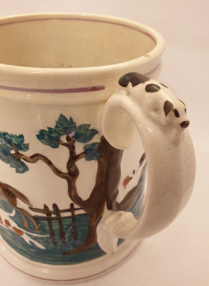 Beer cheese mug with hunting motif - 3