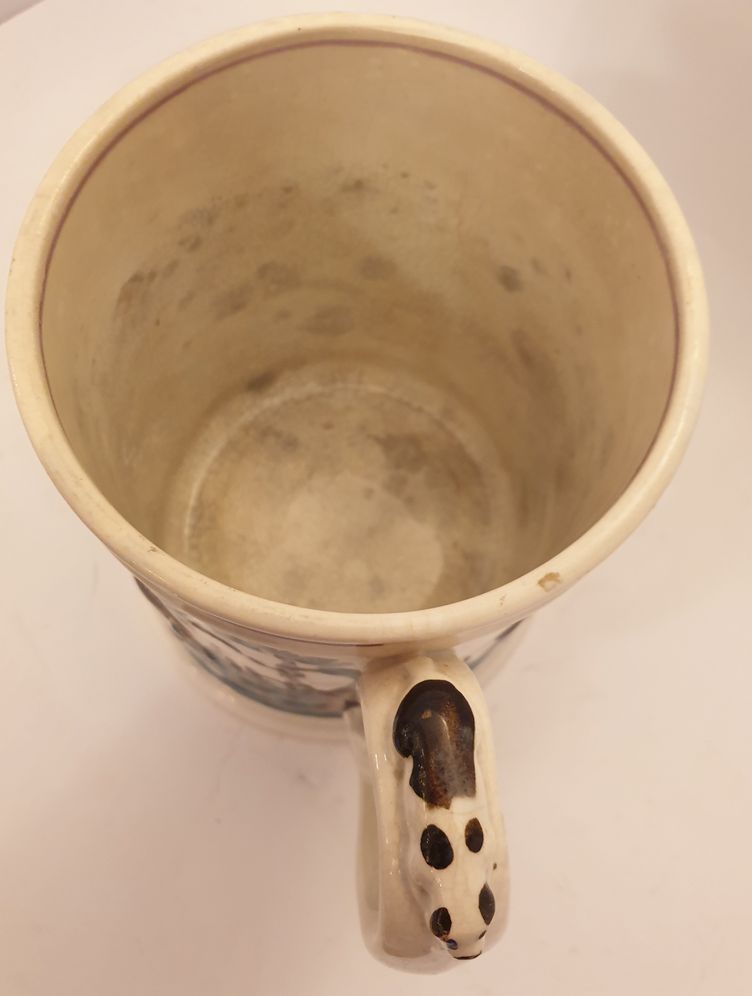 Beer cheese mug with hunting motif - 4