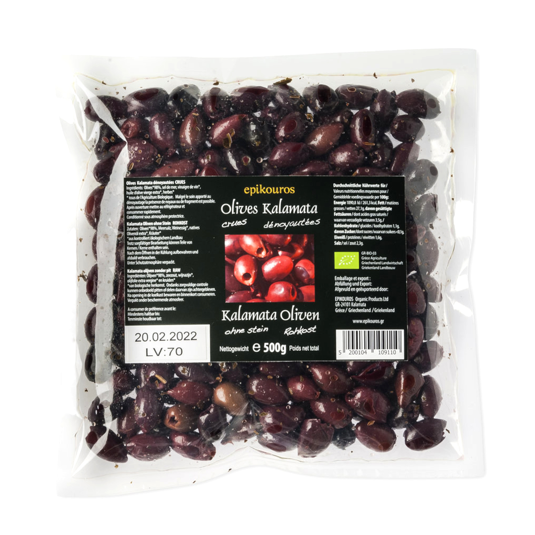 Oliver Kalamata raw u kärna 500g