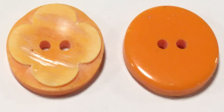 Orange Blomma 18