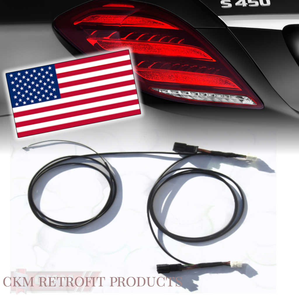 1. Facelift 2018 taillights converter cabel kit 2pcs USA