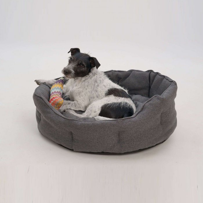 Dogs In The City Dog Bed Brandon Anthracite Grey