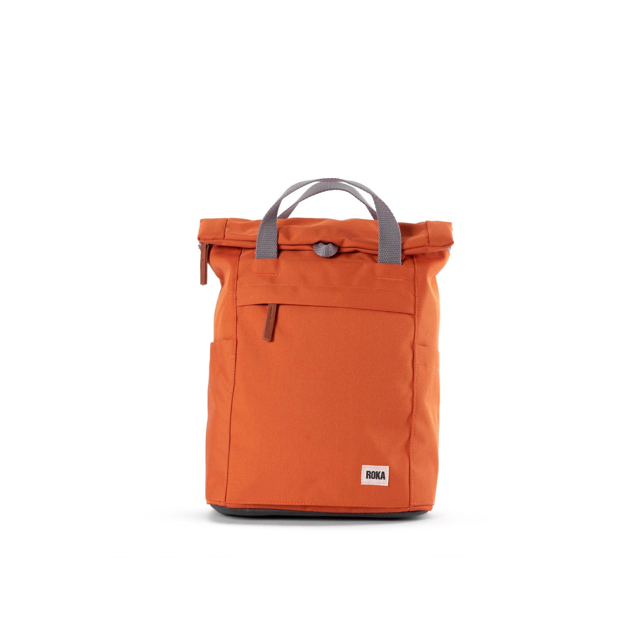 Roka Finchley A Sustainable Canvas Small Backpack - 9