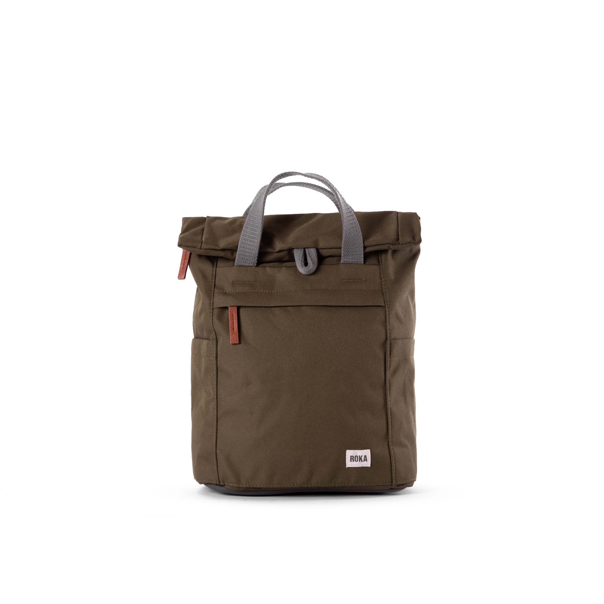 Roka Finchley A Sustainable Canvas Small Backpack - 11