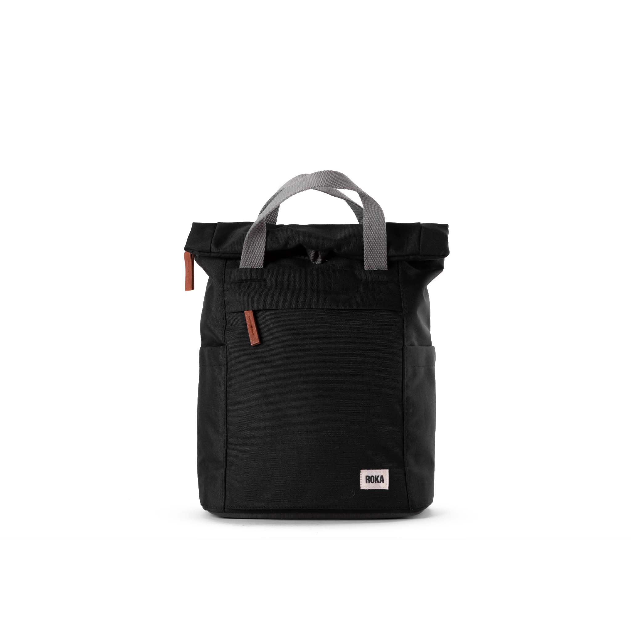 Roka Finchley A Sustainable Canvas Small Backpack - 8