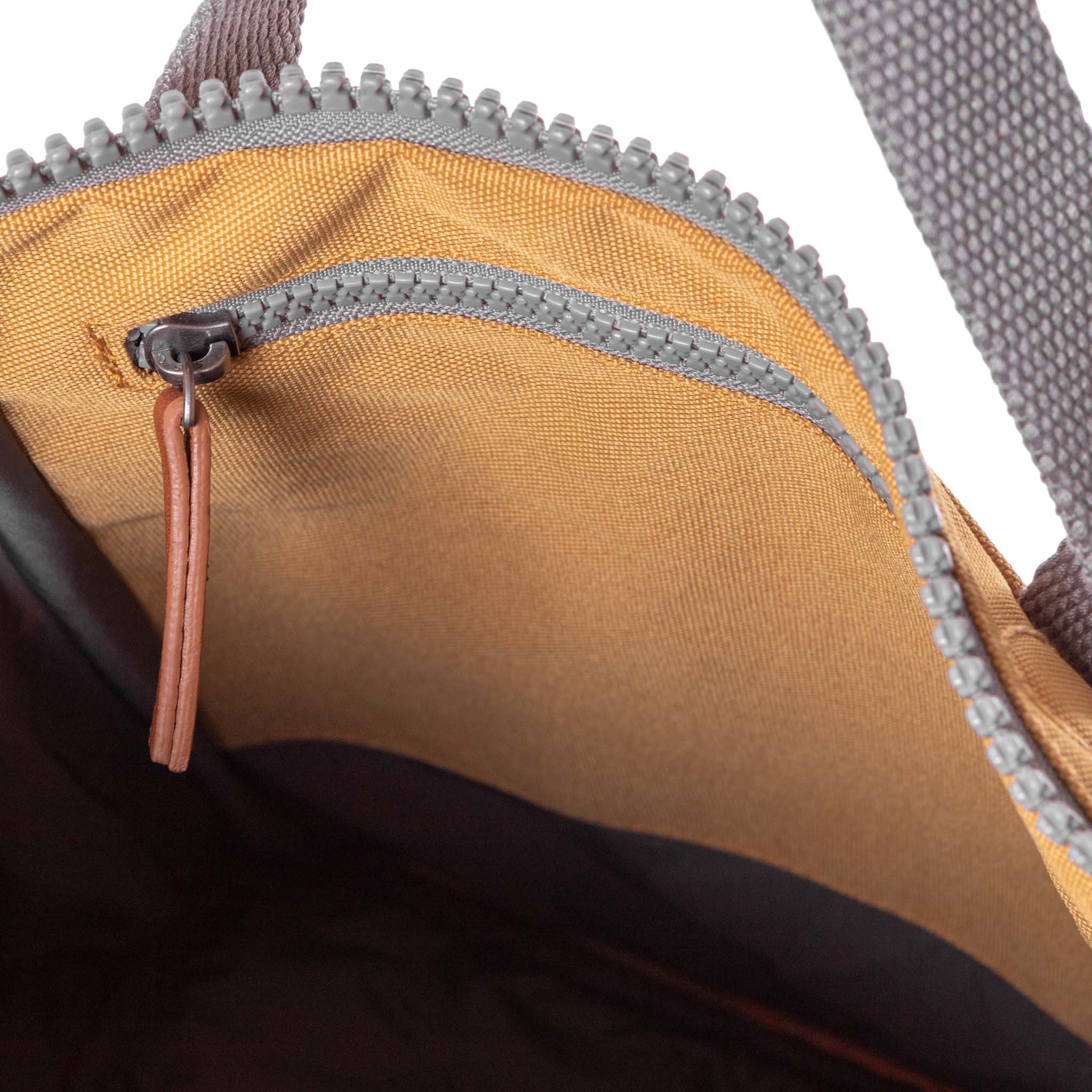 Roka Finchley A Sustainable Canvas Small Backpack - 5