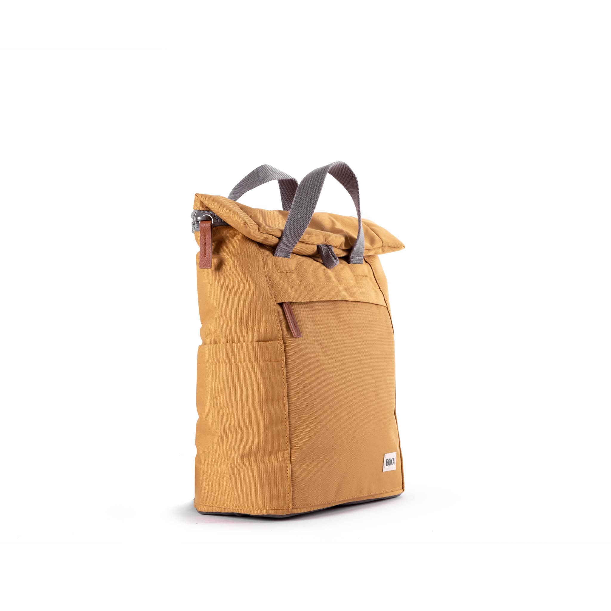 Roka Finchley A Sustainable Canvas Small Backpack - 2