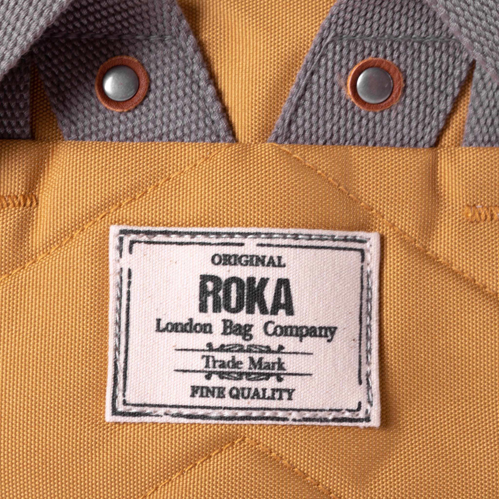 Roka Finchley A Sustainable Canvas Small Backpack - 6