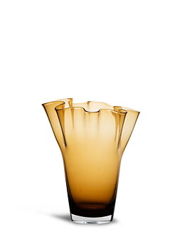 Viva vase large Amber