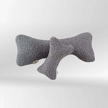 Dogs In The City Plush Dog Bone Paddy Graphite Grey