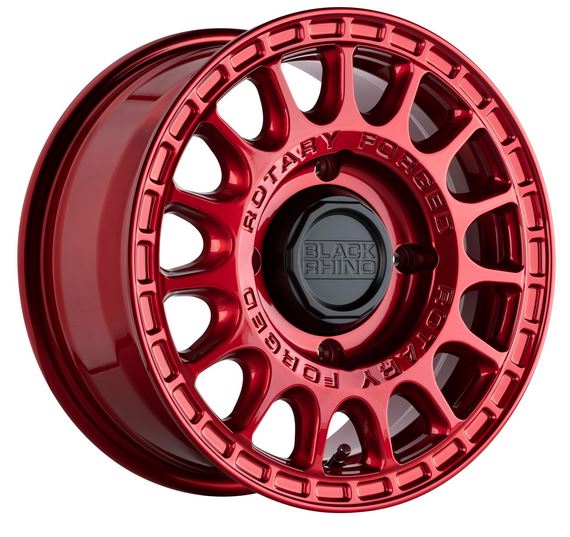 Black Rhino Sandstorm Röd 15x7" 4/137 Offset 6+1