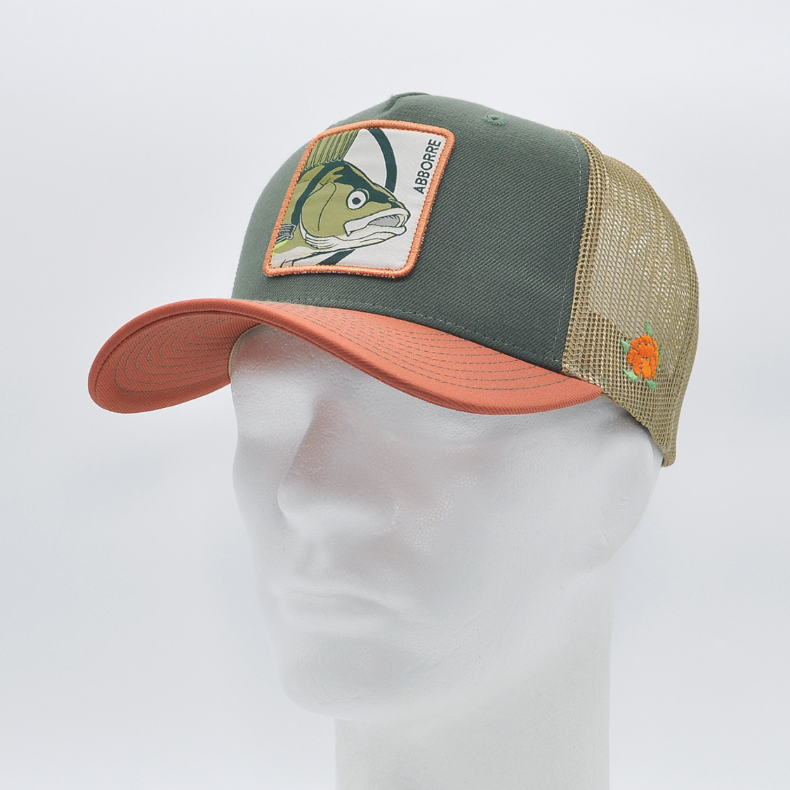 SQRTN - Abborre Trucker Keps Hooked Olive