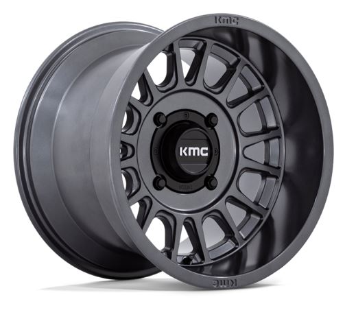 KMC IMPACT ANTHRACITE 15x10" 4/137 Offset 5,5+4,5