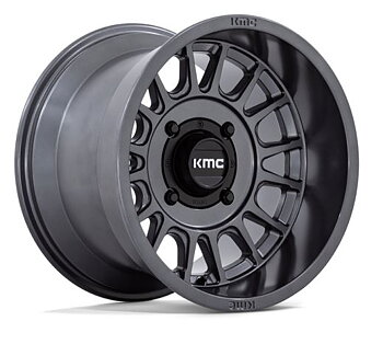 KMC IMPACT ANTHRACITE 15x10" 4/137 Offset 5,5+4,5