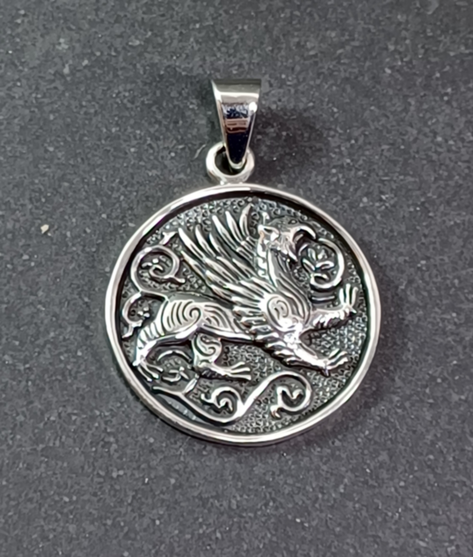 Griffin - Hänge i Silver 