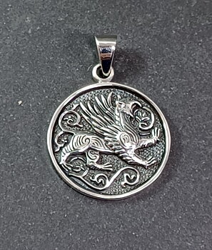 Griffin - Hänge i Silver 