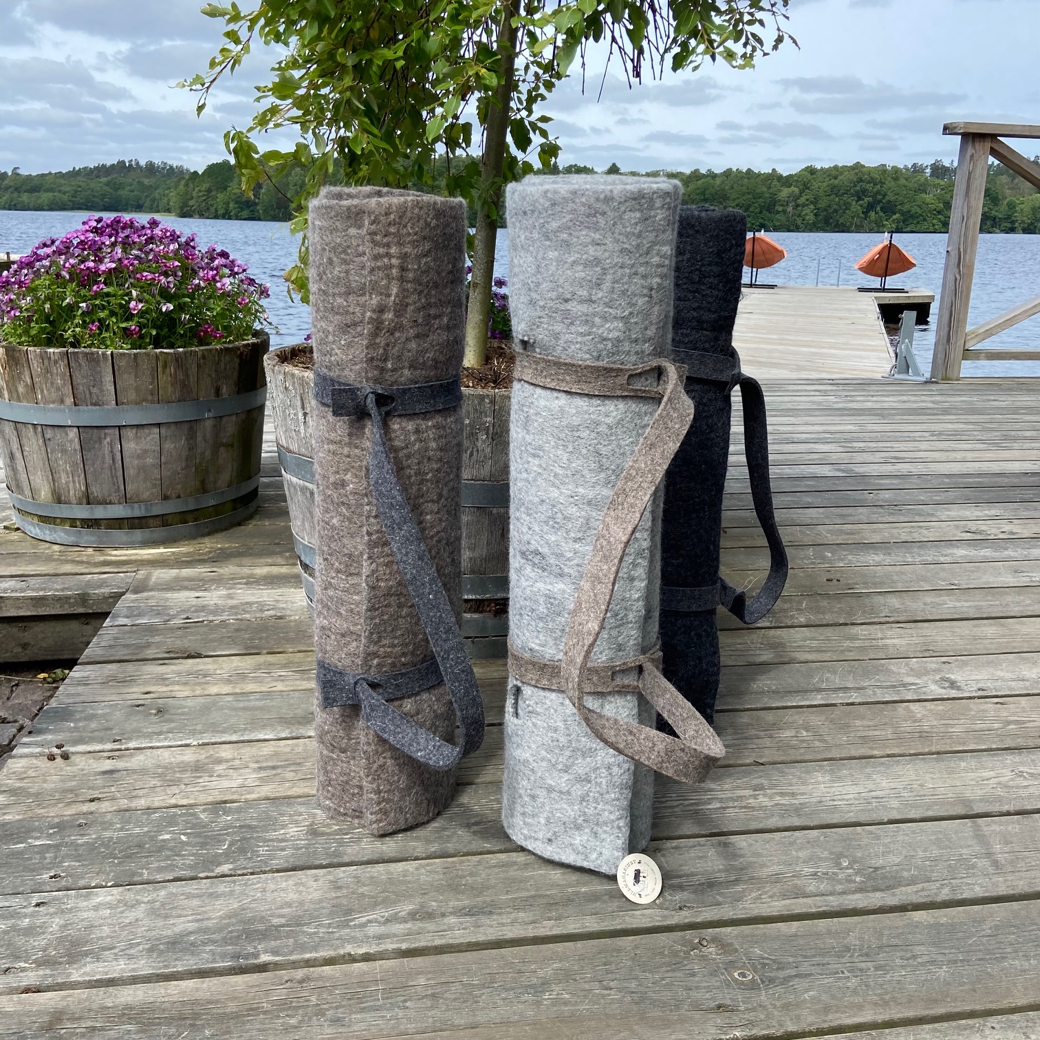 Yogamatta tovad av mjuk och värmande ull! - 3