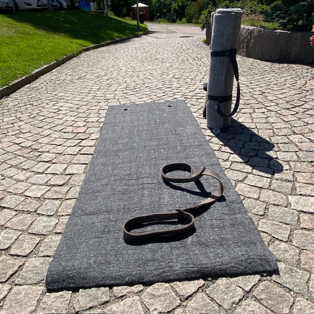 Yogamatta tovad av mjuk och värmande ull! - 11