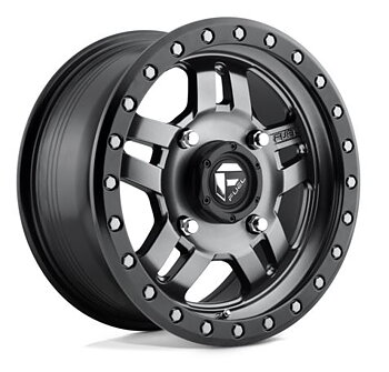 Fuel Anza Antracit 15x7" fälg 4/156 Offset 6+1