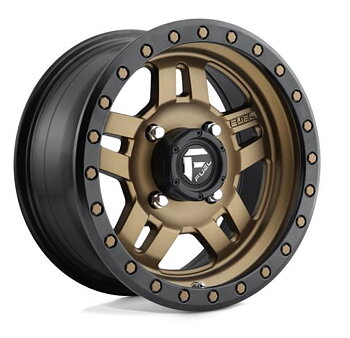 Fuel Anza Bronze 15x7" fälg 4/156 Offset 4,5+2,5
