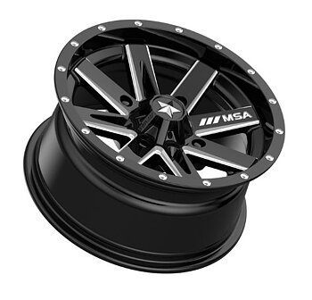 MSA M41 BOXER MILLED 15x7" fälg 4/156 Offset 4+3