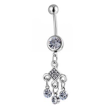 Navel Belly Button Ring Body Piercing 