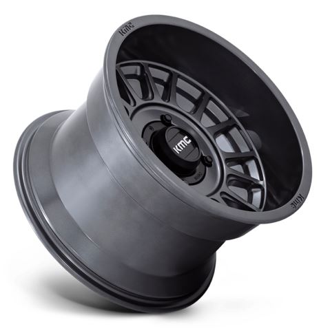 KMC IMPACT Antracit 15x10" fälg 4/156 Offset 5,5+4,5 - 2