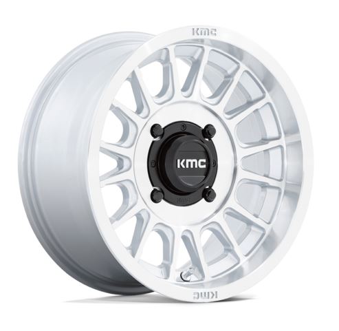 KMC IMPACT MACHINED 15x10" fälg 4/156 Offset 5,5+4,5