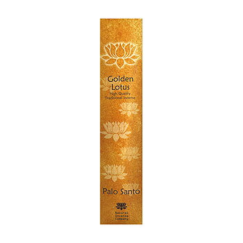 Rökelse Golden Lotus - palo santo