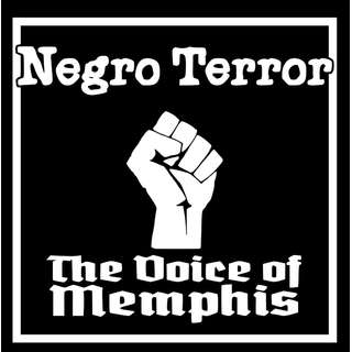 Negro Terror - The Voice Of Memphis - LP, Black/white swirl.