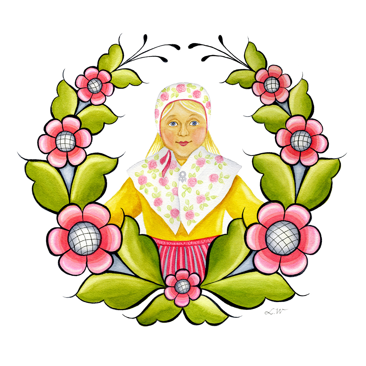 Dubbelkort "Kulla" - 2