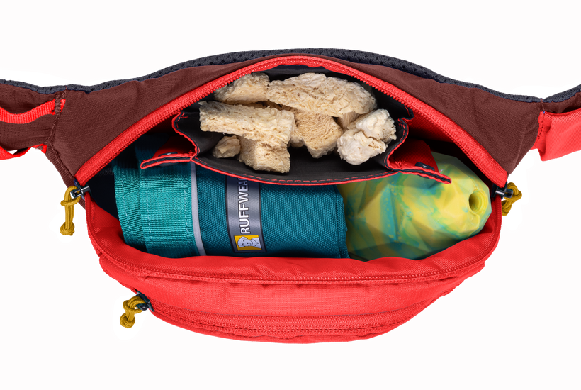 Ruffwear Home Trail Hip Pack Red Sumac PETSTER