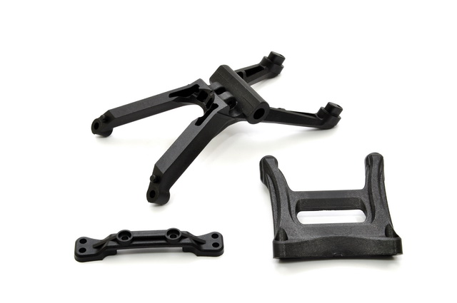 MT Plus II Shock Front/ Rear Chassis Brace Set