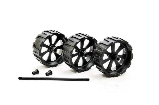MT Plus II Wheelie Bar Wheels, 3Pcs