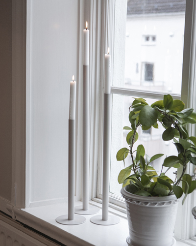 Ekeberga - Greige Candlestick Medium - 3
